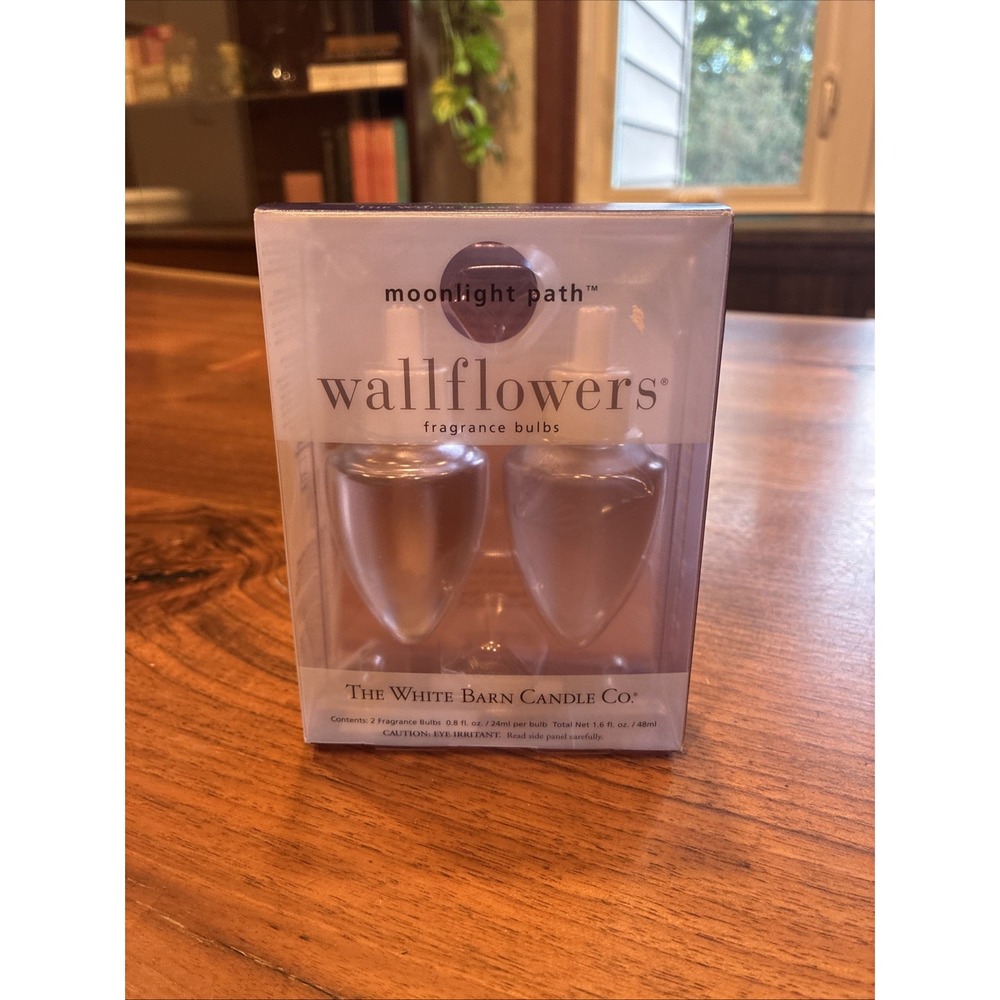 Bath & Body Works Wallflowers MOONLIGHT PATH Fragrance Bulbs 2Pack Brand New!